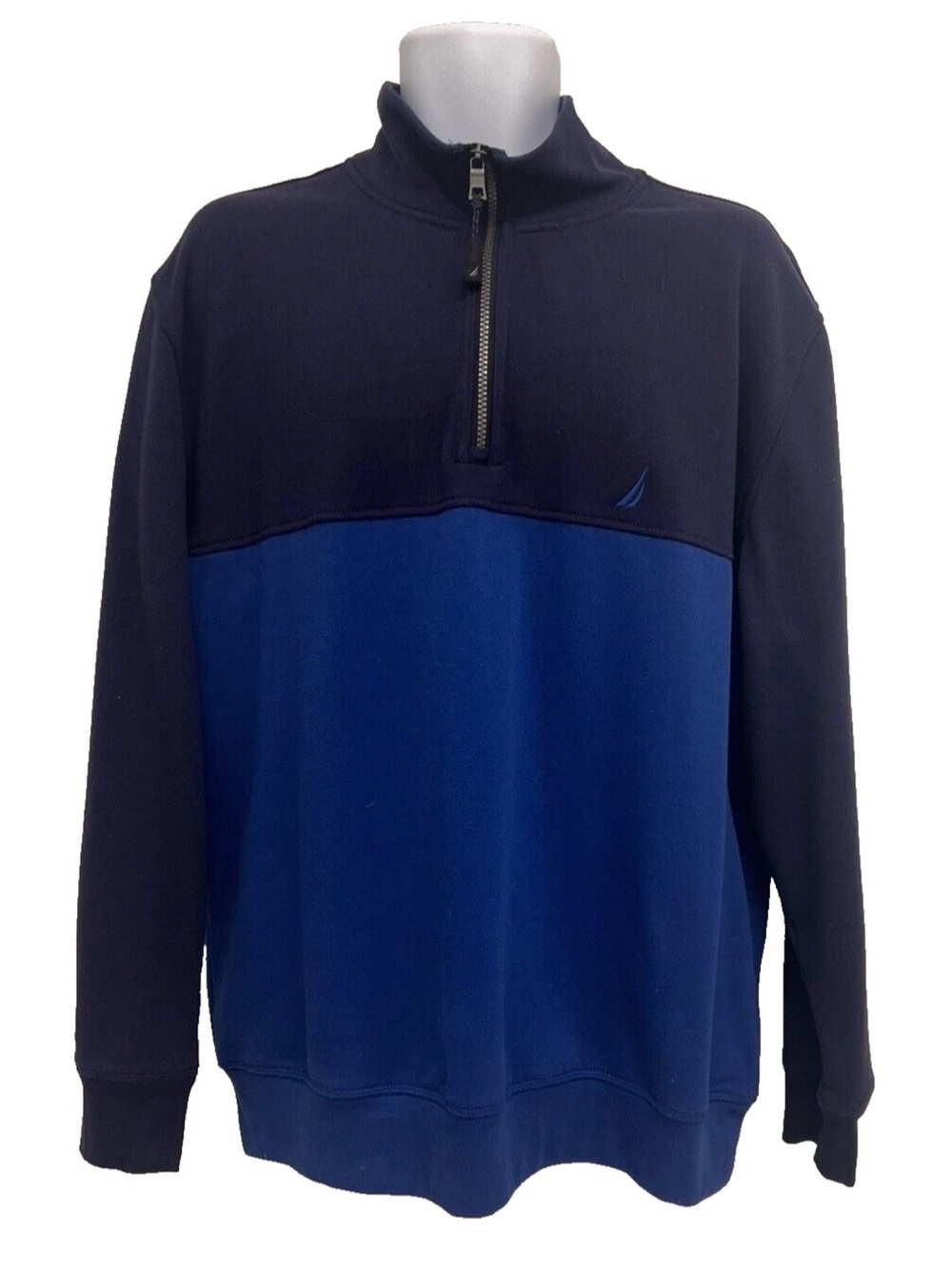 Nautica Half-Zip Pullover Sweatshirt Mens Size XL